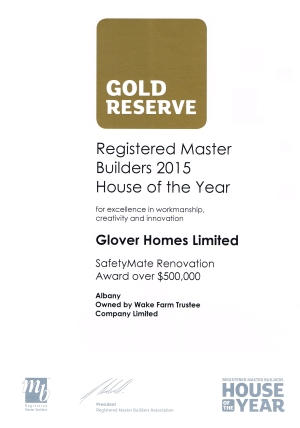 HOY 2015 Gold Reserve Cert lowres HOY 2015 Gold Reserve Cert lowres