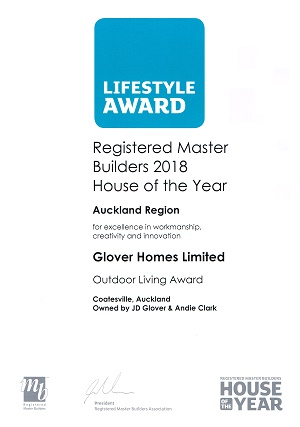 HOY 2018 Outdoor Living Award Cert Lowres HOY 2018 Outdoor Living Award Cert Lowres